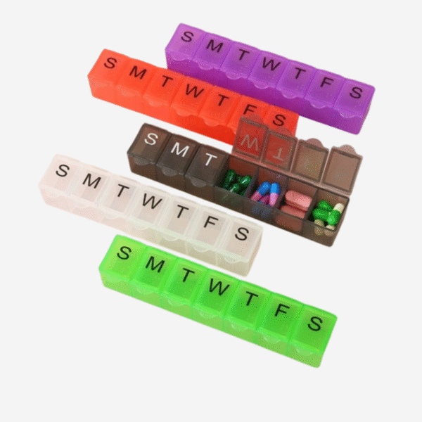 Small Pill Organizer Daily Medication - Image 2