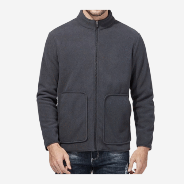 Soft Fleece Jacket Cold Weather Comfort - Image 3