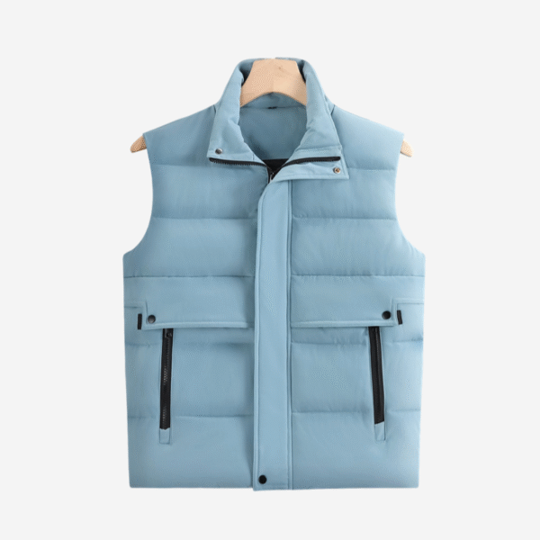 Insulated Puffer Vest Layered Warmth - Image 2
