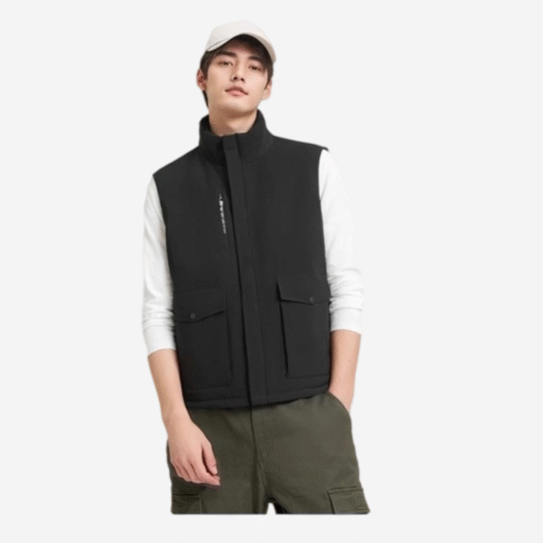 Insulated Puffer Vest Layered Warmth - Image 3