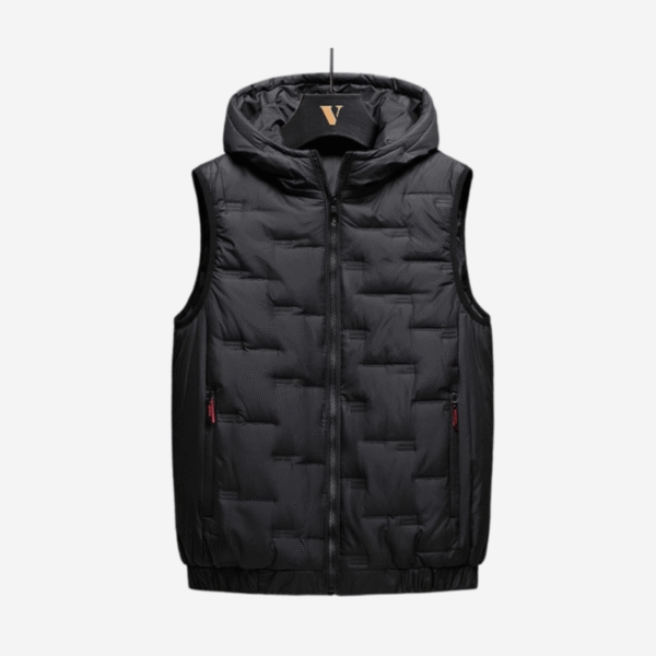Insulated Puffer Vest Layered Warmth - Image 4