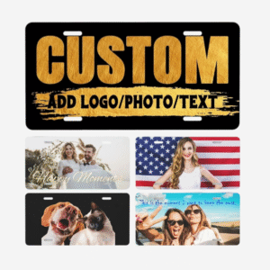 Personalized License Plate Custom