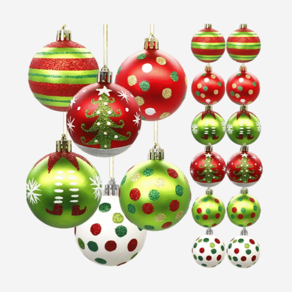 Christmas Tree Ball Ornament - Image 2