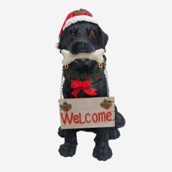 Festive Resin Figurine Decor - Image 2