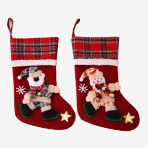 Christmas Stocking Fireplace Decor