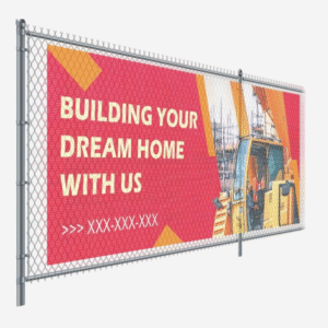 Durable Mesh Outdoor Banner