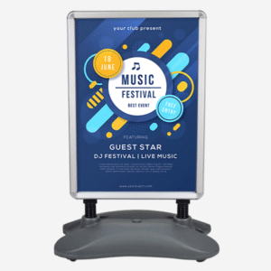 Standing Trade Show Banner