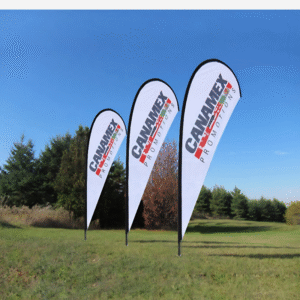 Premium Teardrop Flags Business Promotion