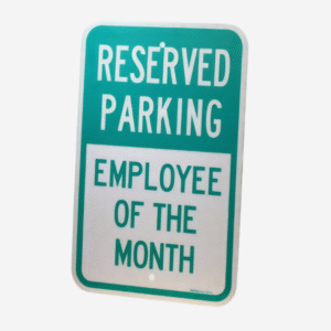 Directional Parking Sign Set