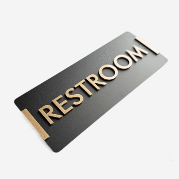 Restroom Signage Public Spaces - Image 2