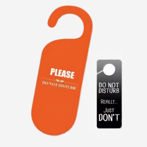 Lightweight Plastic Door Sign