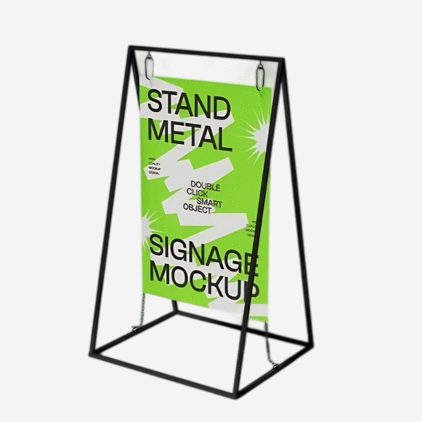 Long Lasting Metal Frame Sign - Image 2