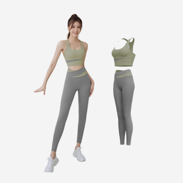 Stretch Yoga Suit Fitness Comfort - Image 3