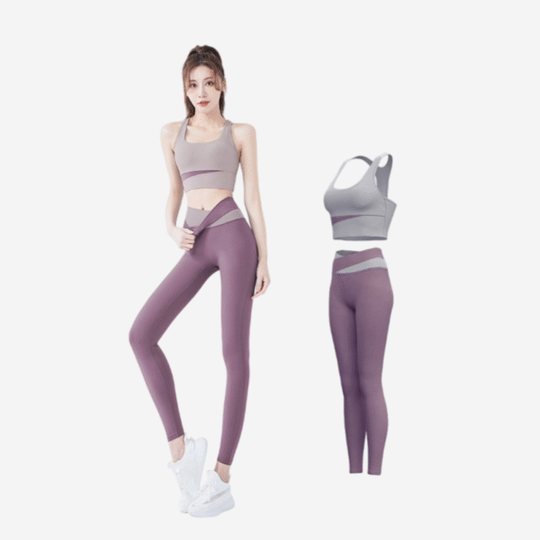 Stretch Yoga Suit Fitness Comfort - Image 4