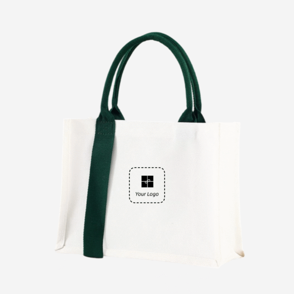 Custom Logo Tote Bag Work Travel Essential - Image 4