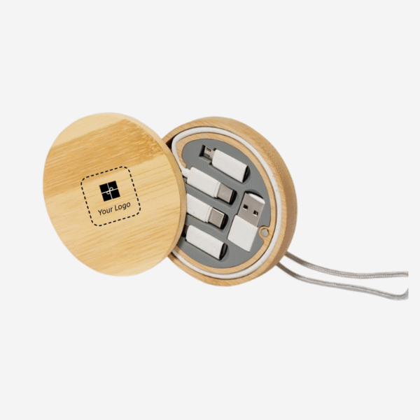 Eco Bamboo Cable Set Multi-Function - Image 2
