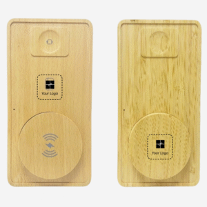 Wooden Charger Laser Engraved