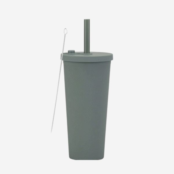 Straw Cup Cocktail Smoothie Set - Image 2