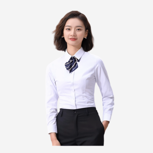 Elegant Dress Shirt Professional Wardrobe - Image 2