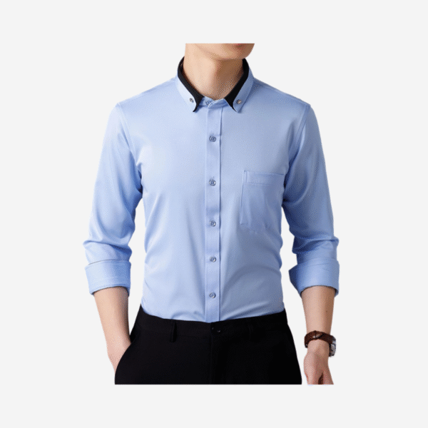 Elegant Dress Shirt Professional Wardrobe - Image 4
