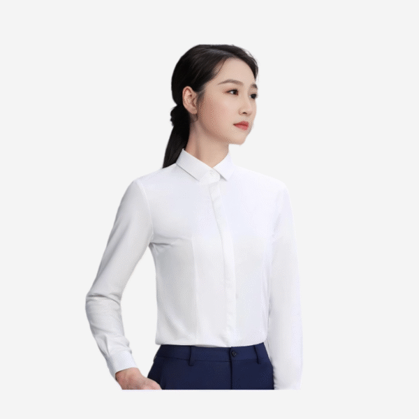 Elegant Dress Shirt Professional Wardrobe - Image 3