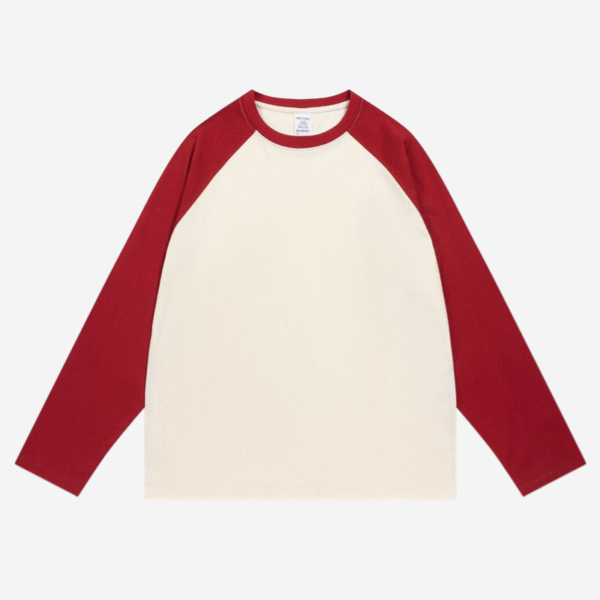 Premium Long Sleeve Round Neck T-Shirt for Branding - Image 3
