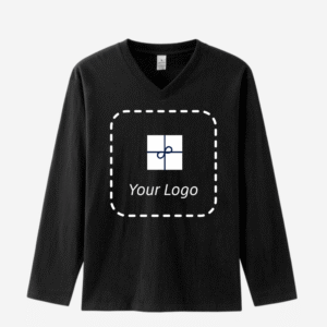 Popular Personalized Long Sleeve V-Neck T-Shirt
