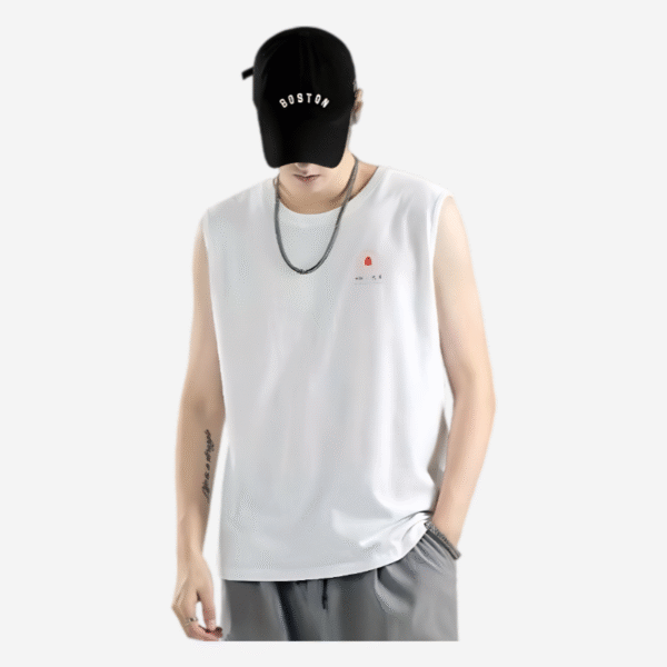Custom Logo Sleeveless Tee Event Promotions - Image 2