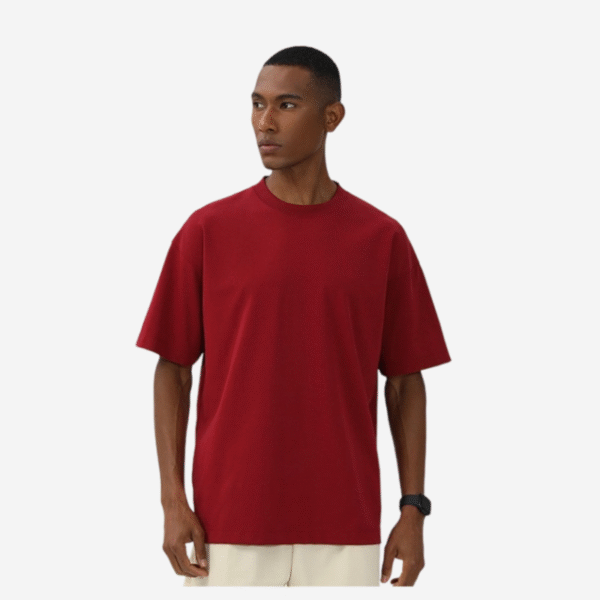 High Quality Custom Short Sleeve Round Neck T-Shirt - Image 4