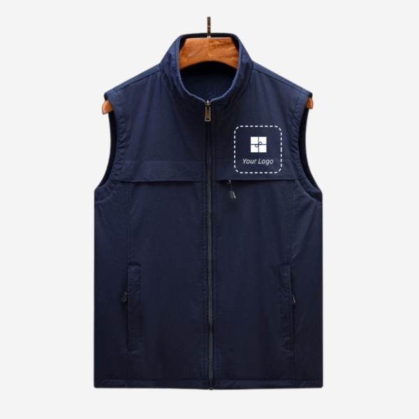 Comfy Fleece Vest Casual Wear