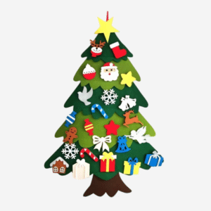 DIY Felt Christmas Tree Decor