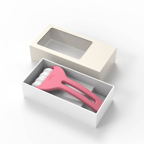 Frosted Handle Ice Roller for Home Facial Therapy - Image 2