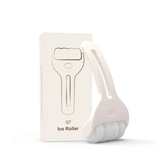 Frosted Handle Ice Roller for Home Facial Therapy - Image 5