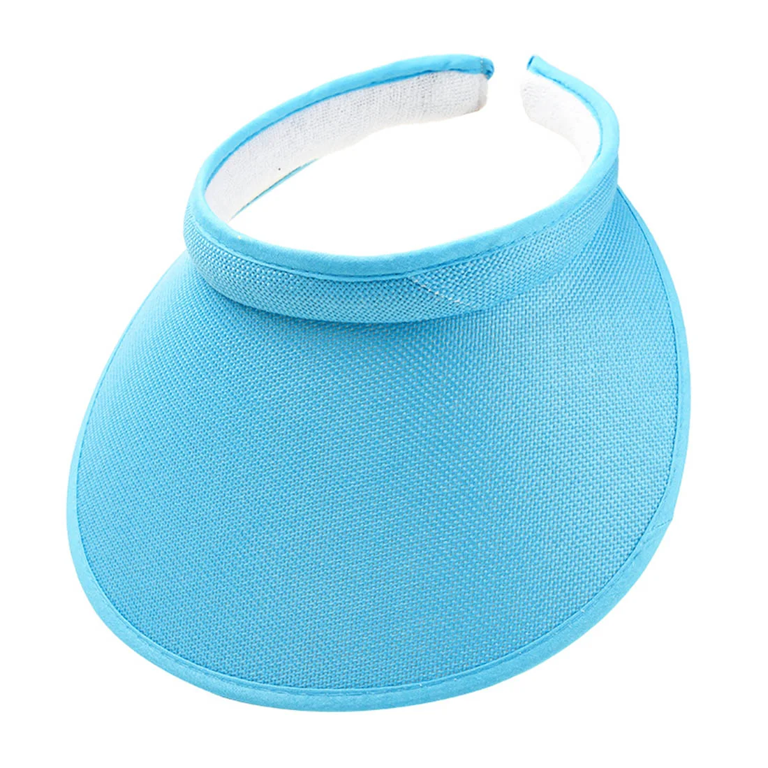 Wide-Brim Linen Shade Cap - Image 2