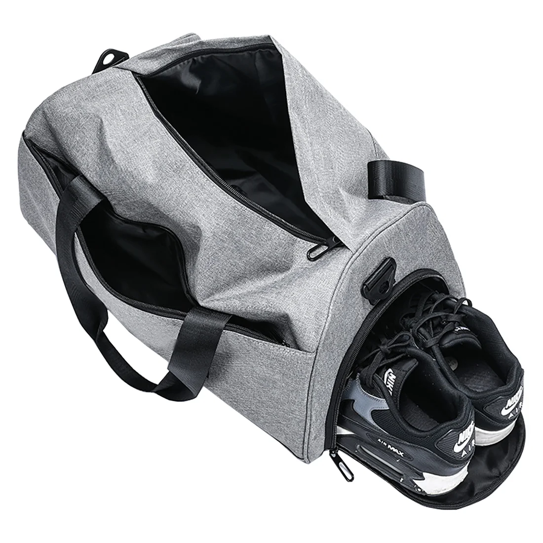16.5"w x 9.5"h x 9.5"d Polyester Zippered Duffel & Sport Bags - Image 2