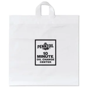 Plastic Paper Shopper - 20"