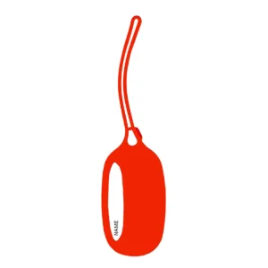 Silicone Bag ID Tag