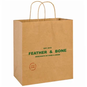Paper Natural Kraft Shopper