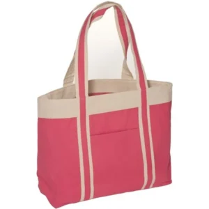 18.8"w x 11.8"h x 5.3"d Cotton Paper Market Tote