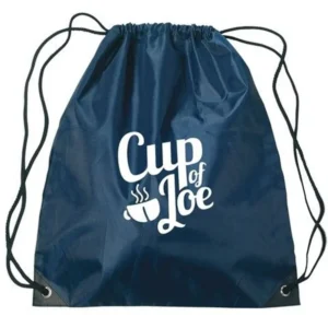 Polyester Large Drawstring Bags - 14"w x 18"h
