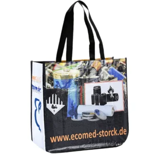 Laminated Large Fashion Shopper Tote
