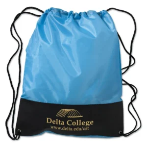 Polyester Metal Mesh Cinch Pack