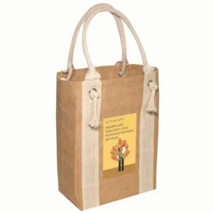 Jute Paper Boat Tote