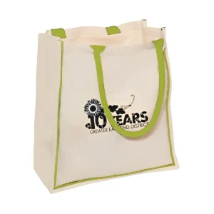 Cotton Canvas Shopping Tote