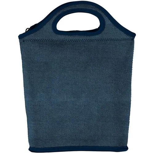 Denim Neoprene Insulated Lunch Bag - Image 3