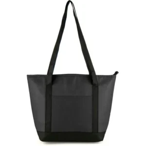 Insulated Zippered Cooler Tote