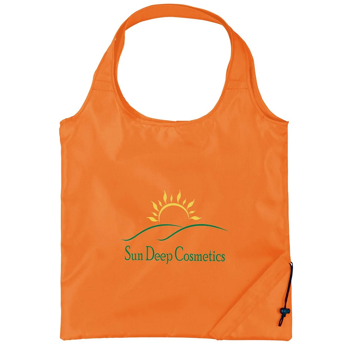 Polyester Plastic Market Tote - Image 3