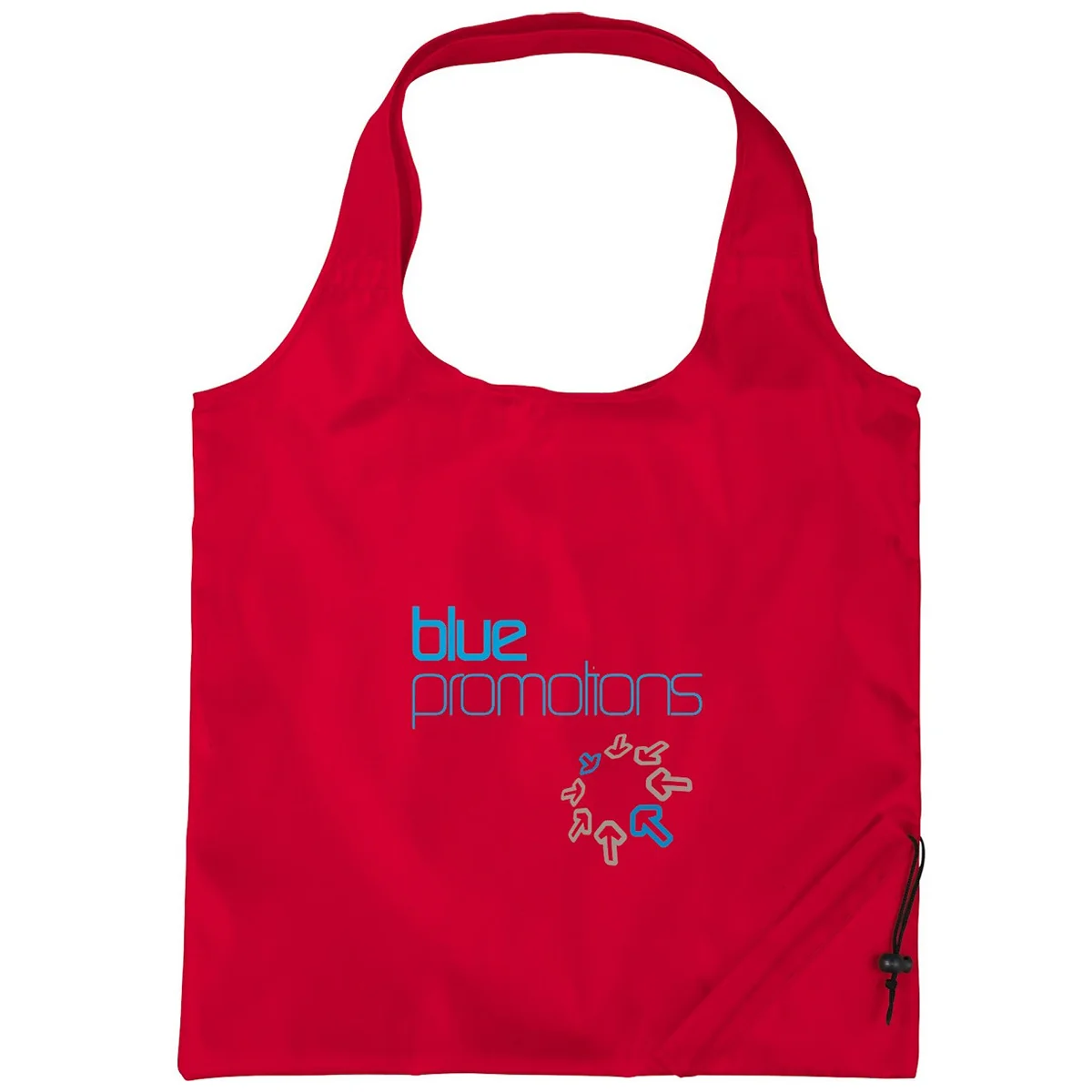 Polyester Plastic Market Tote - Image 4