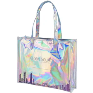 PVC Holographic Clear Event Tote