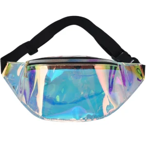 Holographic Festival Belt Bag